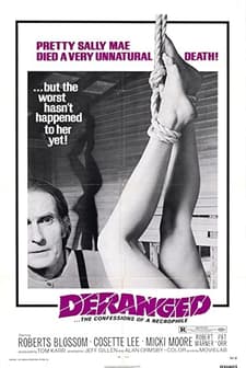 Deranged (1974) afişi
