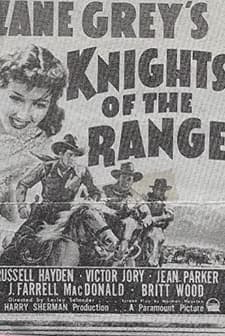 Knights Of The Range (1940) afişi