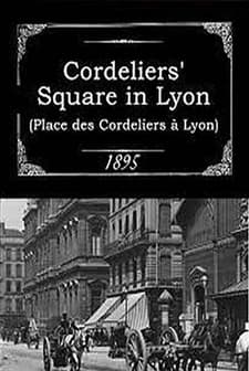 Cordeliers' Square In Lyon (1895) afişi