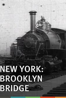 New York, Brooklyn Bridge (1896) afişi