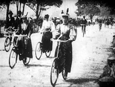 Hyde Park Bicycling Scene (1896) afişi