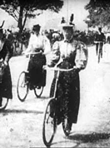 Hyde Park Bicycling Scene (1896) afişi