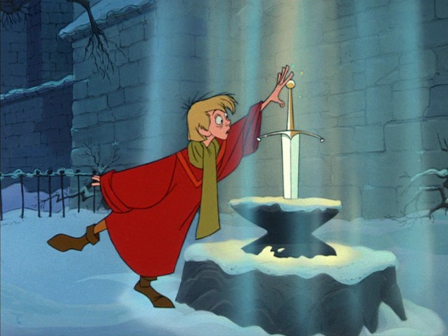 The Sword in The Stone Fotoğrafı