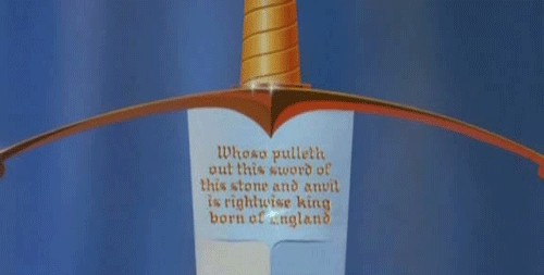 The Sword in The Stone fotoğrafı