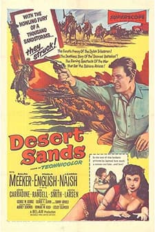Desert Sands (1955) afişi