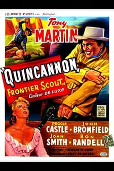 Quincannon, Frontier Scout (1956) afişi