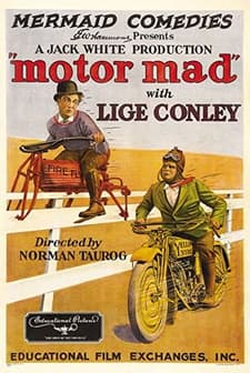 Motor Mad (1924) afişi