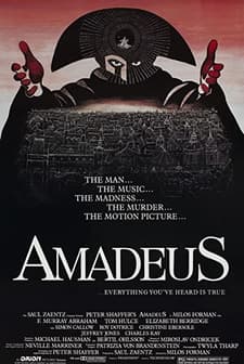 Amadeus (1984) afişi