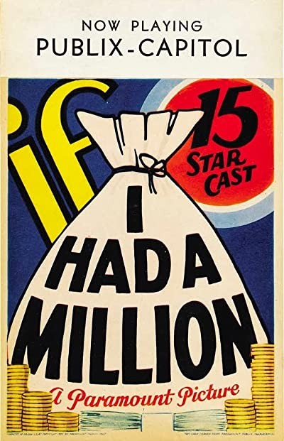 If ı Had A Million (1932) afişi