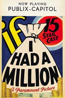 If ı Had A Million (1932) afişi