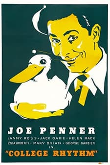 College Rhythm (1934) afişi