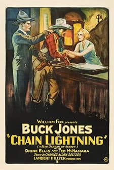 Chain Lightning (!) (1927) afişi