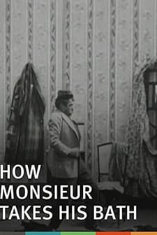 How Monsieur Takes His Bath (1903) afişi
