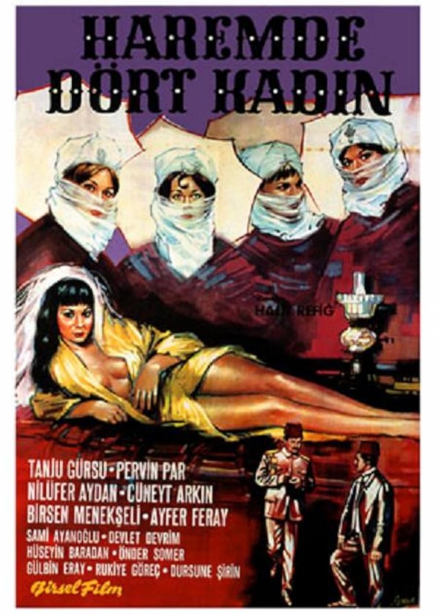 Haremde Dört Kadın (1965) afişi