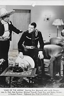 King Of The Arena (1933) afişi