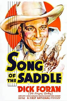 Song Of The Saddle (1936) afişi