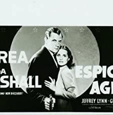 Espionage Agent (1939) afişi