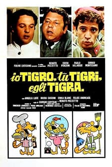 Io Tigro, Tu Tigri, Egli Tigra (1978) afişi
