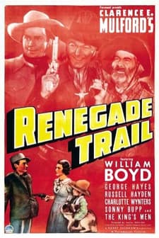 Renegade Trail (1939) afişi
