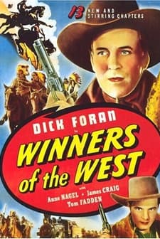 Winners Of The West (1940) afişi