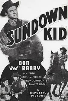 The Sundown Kid (1942) afişi