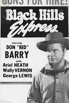 Black Hills Express(!) (1943) afişi