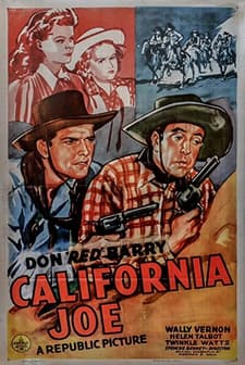 California Joe (1943) afişi