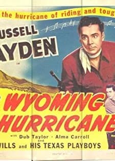 Wyoming Hurricane (1944) afişi