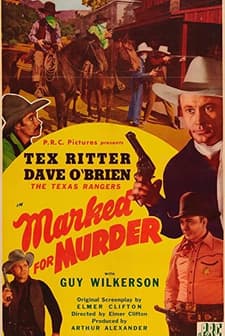 Marked for Murder (1945) afişi