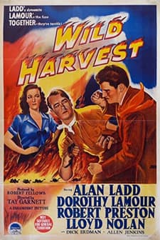 Wild Harvest (1947) afişi
