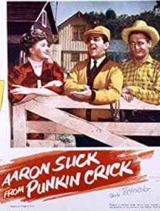 Aaron Slick From Punkin Crick (1952) afişi