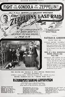 The Zeppelin's Last Raid (1917) afişi