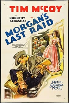 Morgan's Last Raid (1929) afişi
