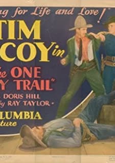 The One Way Trail (1931) afişi