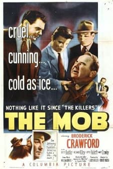The Mob (1951) afişi