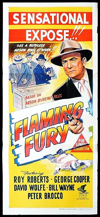Flaming Fury (1949) afişi