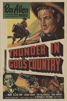 Thunder In God's Country (1951) afişi