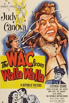The Wac From Walla Walla (1952) afişi