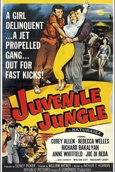 Juvenile Jungle (1958) afişi