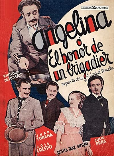 Angelina O El Honor De Un Brigadier (1935) afişi