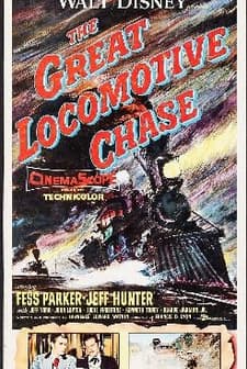Büyük Lokomotifi Kovalamak (1956) afişi