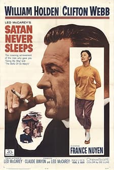 Satan Never Sleeps (1962) afişi
