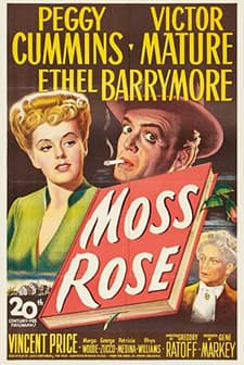 Moss Rose (1947) afişi