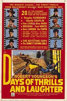 Days Of Thrills And Laughter (1961) afişi