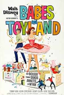 Babes In Toyland (1961) afişi