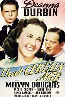 That Certain Age (1938) afişi