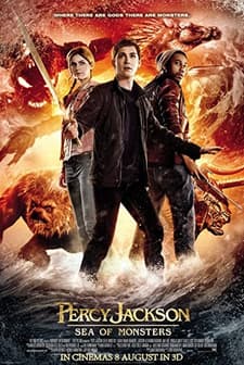 Percy Jackson: Canavarlar Denizi (2013) afişi