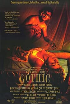Gotik (1986) afişi