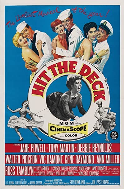 Hit The Deck (1955) afişi