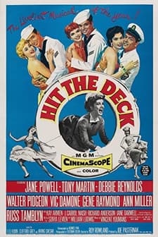Hit The Deck (1955) afişi